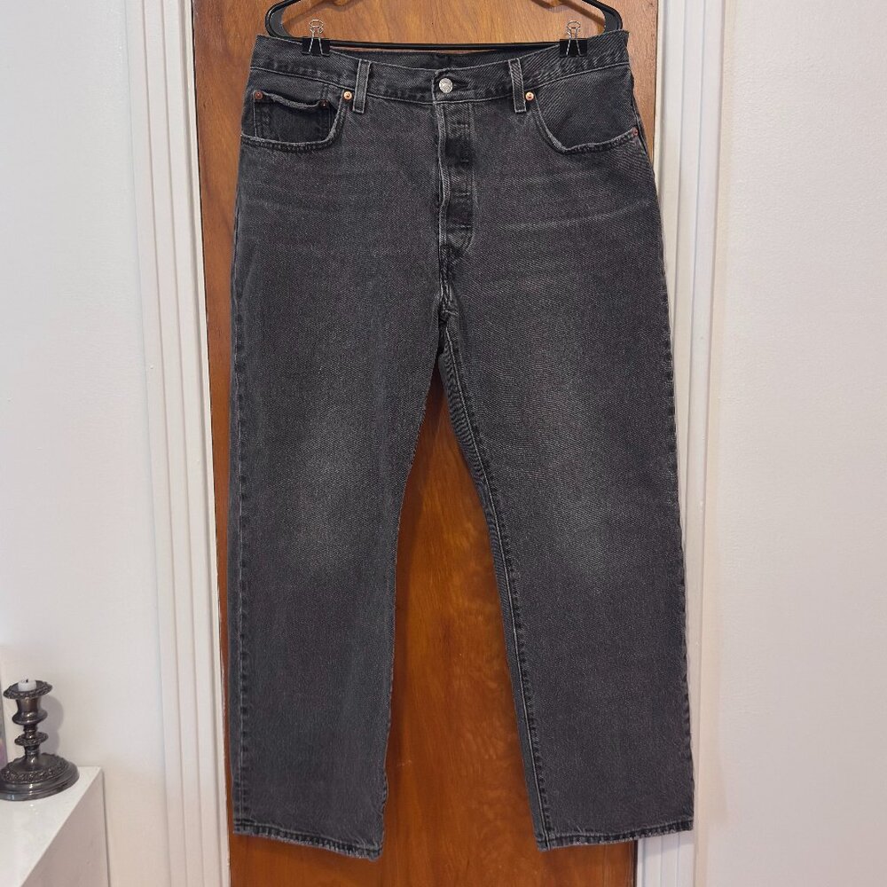 Levi's Premium Denim Jeans 501 90's Grey (33)